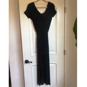 Black banana republic maxi dress
